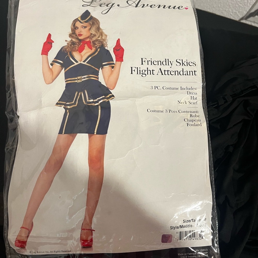 Women’s flight attendant costume
